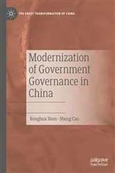 Book cover of Modernization of Government Governance in China by Ronghua Shen