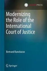 Book cover of Modernizing the Role of the International Court of Justice by Unknown