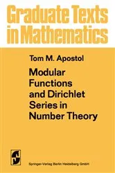 Book cover of Modular Functions and Dirichlet Series in Number Theory by Tom M. Apostol