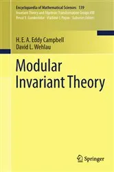 Book cover of Modular Invariant Theory by H.E.A. Eddy Campbell