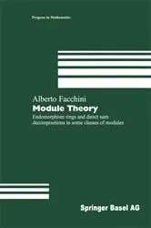 Book cover of Module Theory by Alberto Facchini