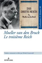 Book cover of Moeller van den Bruck Le troisième Reich by Uwe Puschner