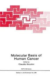 Book cover of Molecular Basis of Human Cancer by C. Nicolini