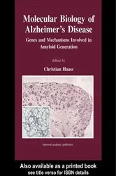 Book cover of Molecular Biology of Alzheimer's Disease by Christian Haass