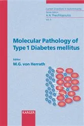 Book cover of Molecular Pathology of Type 1 Diabetes mellitus by M.G. von Herrath