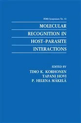 Book cover of Molecular Recognition in Host-Parasite Interactions by Timo K. Korhonen