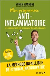 Book cover of Mon programme anti-inflammatoire by Yohan Mannone