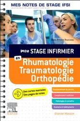 Book cover of Mon stage infirmier en Rhumatologie-Traumatologie-Orthopédie.Mes notes de stage IFSI by Unknown