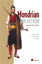 Book cover of Mondrian in Action by Julian Hyde