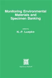 Book cover of Monitoring Environmental Materials and Specimen Banking by N.P. Luepke