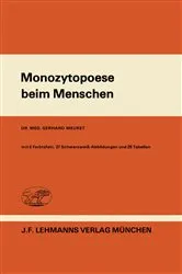 Book cover of Monozytopoese beim Menschen by G. Meuret