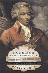 Book cover of Monsieur de Saint-George by Alain Guédé