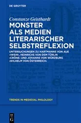Book cover of Monster als Medien literarischer Selbstreflexion by Constanze Geisthardt