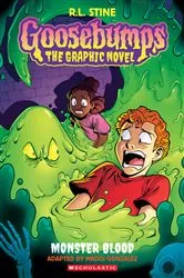 Book cover of Monster Blood (Goosebumps Graphic Novel #2) by R. L. Stine