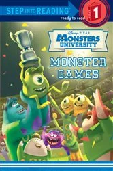 Book cover of Monster Games (Disney/Pixar Monsters University) by Melissa Lagonegro