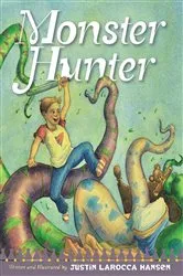 Book cover of Monster Hunter by Justin LaRocca Hansen