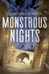 Book cover of Monstrous Nights by Genoveva Dimova