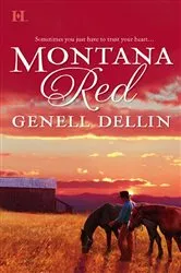Book cover of Montana Red by Genell Dellin