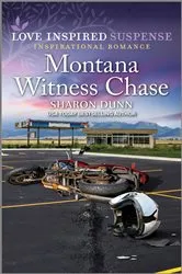 Book cover of Montana Witness Chase by Sharon Dunn