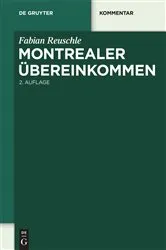 Book cover of Montrealer Übereinkommen (2nd ed.) by Fabian Reuschle