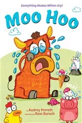 Book cover of Moo Hoo by Audrey Perrott
