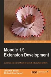 Book cover of Moodle 1.9 Extension Development by Jonathan Moore