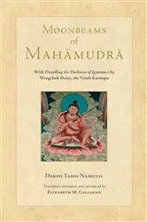 Book cover of Moonbeams of Mahamudra by Dakpo Tashi Namgyal