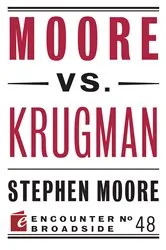 Book cover of Moore vs. Krugman by Stephen Moore