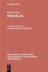 Book cover of Moralia by Plutarchus