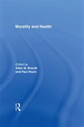 Book cover of Morality and Health by Unknown