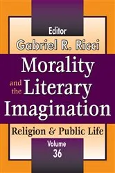 Book cover of Morality and the Literary Imagination by Gabriel R. Ricci