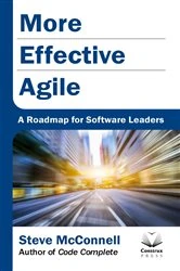 Book cover of More Effective Agile by Steve McConnell