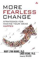 Book cover of More Fearless Change by Manns, Mary Lynn, Ph.D.