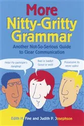 Book cover of More Nitty-Gritty Grammar by Edith Hope Fine