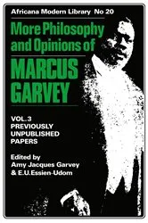 Book cover of More Philosophy and Opinions of Marcus Garvey by Amy Jacques Garvey