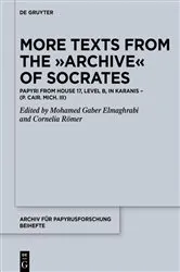 Book cover of More Texts from the Archive of Socrates by Mohamed Gaber El-Maghrabi