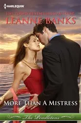 Book cover of More Than a Mistress by Leanne Banks