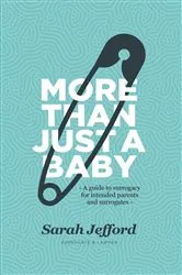 Book cover of More than just a baby by Sarah Jefford