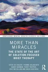 Book cover of More Than Miracles (2nd ed.) by Steve de Shazer