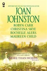 Book cover of More Than Words, Volume 6 by Joan Johnston