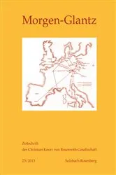 Book cover of Morgen-Glantz 23/2013 by Knorr von Rosenroth Gesellschaft e.V.