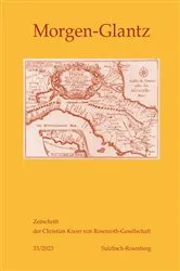 Book cover of Morgen-Glantz 33 (2023) by Knorr von Rosenroth Gesellschaft e.V.