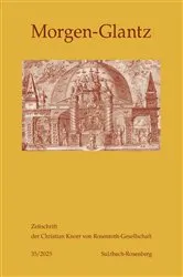 Book cover of Morgen-Glantz 35 (2025) by Knorr von Rosenroth Gesellschaft e.V.