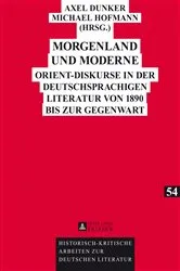 Book cover of Morgenland und Moderne by Michael Hofmann