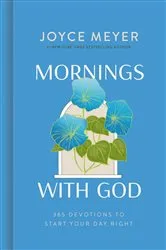 Book cover of Mornings with God by Joyce Meyer