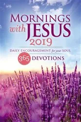 Book cover of Mornings with Jesus 2019 by Guideposts