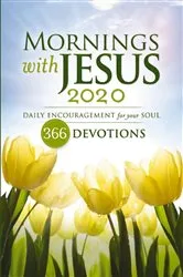 Book cover of Mornings with Jesus 2020 by Guideposts