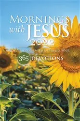 Book cover of Mornings with Jesus 2022 by Guideposts