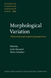 Book cover of Morphological Variation by Antje Dammel