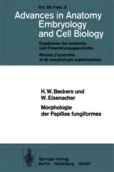Book cover of Morphologie der Papillae fungiformes by Unknown